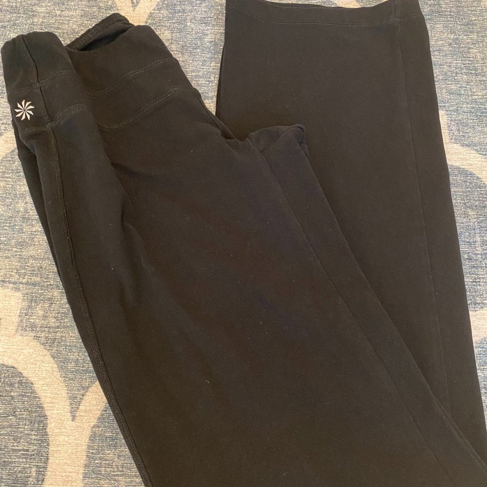 Black Athleta Wide leg athletic pants XS